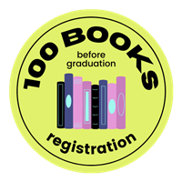 100 Books Registration Badge